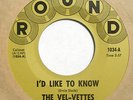 Rare Northern Soul 45: THE VEL-VETTES 