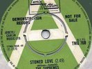 THE SUPREMES - 'STONED LOVE/SHINE ON ME' GREEN/WHITE DEMO TAMLA MOTOWN 760 RARE