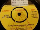 Paul ST John Flying Saucers Have Landed Advanced Promo