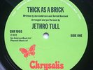 JETHRO TULL   Thick As A Brick   1st UK WHITE 