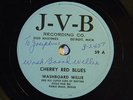 Washboard Willie -autographed- 78 rpm CHERRY RED BLUES / WASHBOARD SHUFFLE   VG+