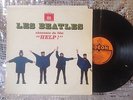 THE BEATLES help ORANGE FRENCH LABEL ODEON OSX 230 RARE EXC+