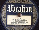 Blues 78 TAMPA RED & GEORGIA TOM It's Tight Like That on Vocalion #1216 V