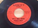 Charles Mintz ?– Give A Man A Break / Finder's Keeper's (Abbott Records) Funk 45