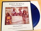 Deep Purple Live In Germany 71 Rare Blue/black