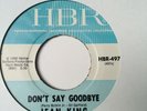Jean King -Don't Say Goodbye -H B R Records -Mint -