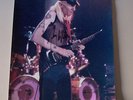 JOHNNY WINTER TWO SIGNATURES ON GIANT PHOTO VG++. SIGNED IN CHICAGO IN 1980