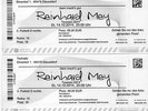 2 Konzertkarten Tickets Reinhard Mey Düsseldorf 14. Oktober 2014