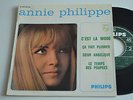 VINYLE 45 TOURS ANNIE PHILIPPE 2è SERIE C'EST LA MODE PHILIPS