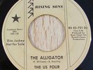 The Us Four 45 RISING SONS PROMO The Alligator RARE GARAGE ROCK FUZZ LISTEN