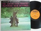 JUNIOR COOK featuring BLUE MITCHELL Junior's Cookin' JAZZLAND 58 DG LP