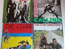 Vinyl The Clash 4 LPs Same, London Calling, Give'em Enough Rope, Combat Rock