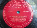 V+ Vocal Jazz 78: Billie Holiday and her Orchestra   I'll Get By   Commodore 553