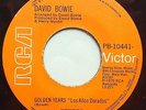DAVID BOWIE - Golden Years / rare EL SALVADOR single 45