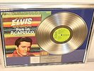 Elvis Presley, Fun In Acapulco, Platin Record, Schallplatte, Award, goldene