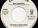 Northern Soul - Dean Courtney - We Have a Good Thing - Rca WD - Classic - Hear