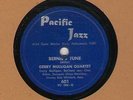78 RPM Gerry Mulligan Pacific Jazz 601 in E- (Chet Baker)