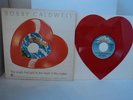 BOBBY CALDWELL WHAT YOU WON'T DO FOR LOVE HEART SHAPED RED VINYL 45 SINGLE