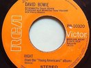 DAVID BOWIE - Fama / Fame / Right - EL SALVADOR single Dicesa 45