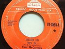 PAUL McCARTNEY - Another Day / Oh Woman, Oh Why - NICARAGUA 45