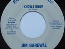 JIM GAREWALL: I KNOW - I KNOW rare MODERN SOUL 45 rowena PRIVATE hear