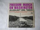 RARE MLK 1963 FREEDOM MARCH ON WASHINGTON AUGUST 28 1963 RECORD VINYL ALBUM