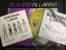 SUBURBAN LAWNS - SUBURBAN LAWNS LP Vinyl plus two 45 picture sleeve singles