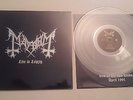 Mayhem - Live In Leipzig lp Clear vinyl limited to 150
