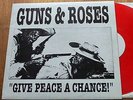 GUNS & ROSES * Give Peace a Chance  * Guns´n´Roses * rotes Vinyl / red Vinyl