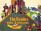 THE BEATLES yellow submarine PCS 7070 1st press uk apple red lines LP PS VG+/VG
