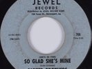 R&B Soul 45 CARTER BROTHERS So Glad She's Mine JEWEL HEAR