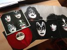 KISS DYNASTY GERMAN PRESS on RED VINYL + POSTER  CASABLANCA in 1979