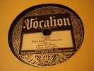 BLUES BERT MAYS You Can't Come In VOCALION 1223 HOT PIANO