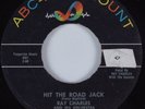 R&B Soul 45 RAY CHARLES Hit the Road Jack ABC-PARAMOUNT HEAR VG++