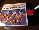 The Dave Brubeck Quartet, Time Out Vinyl Record LP, Columbia 6-eye Label, EX