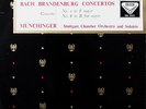 MUNCHINGER / Bach Brandenburg Concerto No.1&6/ Decca FFSS WBg ED1 SXL 2125 1E/2E