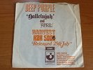Deep Purple - Hallelujah 1969 UK 45 HARVEST DEMO + PROMO ONLY SLEEVE