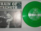 Chain Of Strength True Till Death 1st press green Judge Gorilla Biscuits Bold