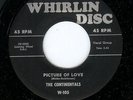 THE CONTINENTALS - PICTURE OF LOVE / SOFT AND SWEET - WHIRLIN DISC 45RPM ( 1957)