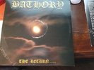 BATHORY THE RETURN...  FLAG 9 UK 1ST PRESS 1985  UNPLAYED PROMO EXPORT