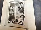 SIOUXSIE AND THE BANSHEES rare ORIGINAL 1980 UK SHEET MUSIC / PUNK / GOTH 