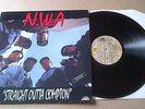 NWA : Straight Outta Compton : 1988 UK 1st Press 4th & Broadway Records Vinyl LP