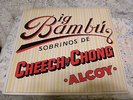 CHEECH & CHONG   BIG BAMBU   1972 ODE SP-77014   W/THE LARGE ROLLING PAPER