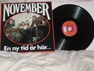 NOVEMBER En Ny Tid Ar Har Sweden LP SONET Orig SWEDISH Prog PSYCH              2