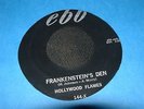 1958 THE HOLLYWOOD FLAMES FRANKENSTEIN'S DEN NM EBB 45 RPM RECORD