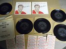 RICK NELSON-RARE 5 STEREO 7 IN. -EARLY ROCK JUKE BOX PACK & PICTURE SLEEVE PS