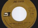 JOE SIMON The Girl's Alright With Me NORTHERN SOUL dancer US 45 Who's Julie HEAR
