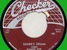 EUGENE FOX (w/ Ike Turner) Sinner's Dream / Stay at Home 45rpm Checker 1953