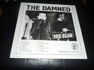 THE DAMNED - LIVE AT THE 100 CLUB - WHITE VINYL POSTER MINT