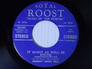 Johnny Smith Trio (stereo 45) IT MIGHT AS WELL BE SPRING / NEARNESS OF YOU  VG